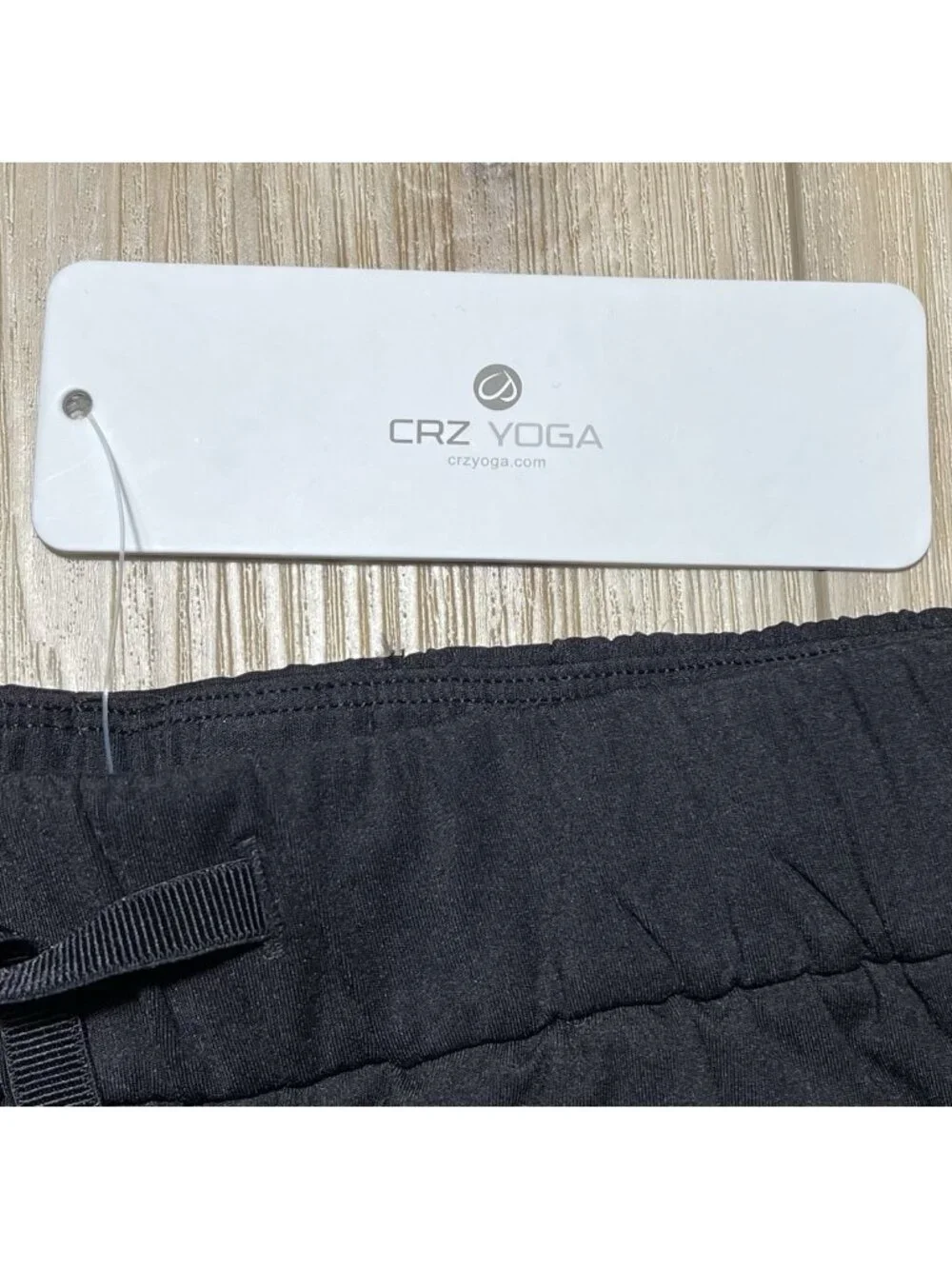 NWT CRZ Yoga Elastic Black Casual Shorts Inseam 2.5" - Women Size Small (4/6) - Picture 3 of 11